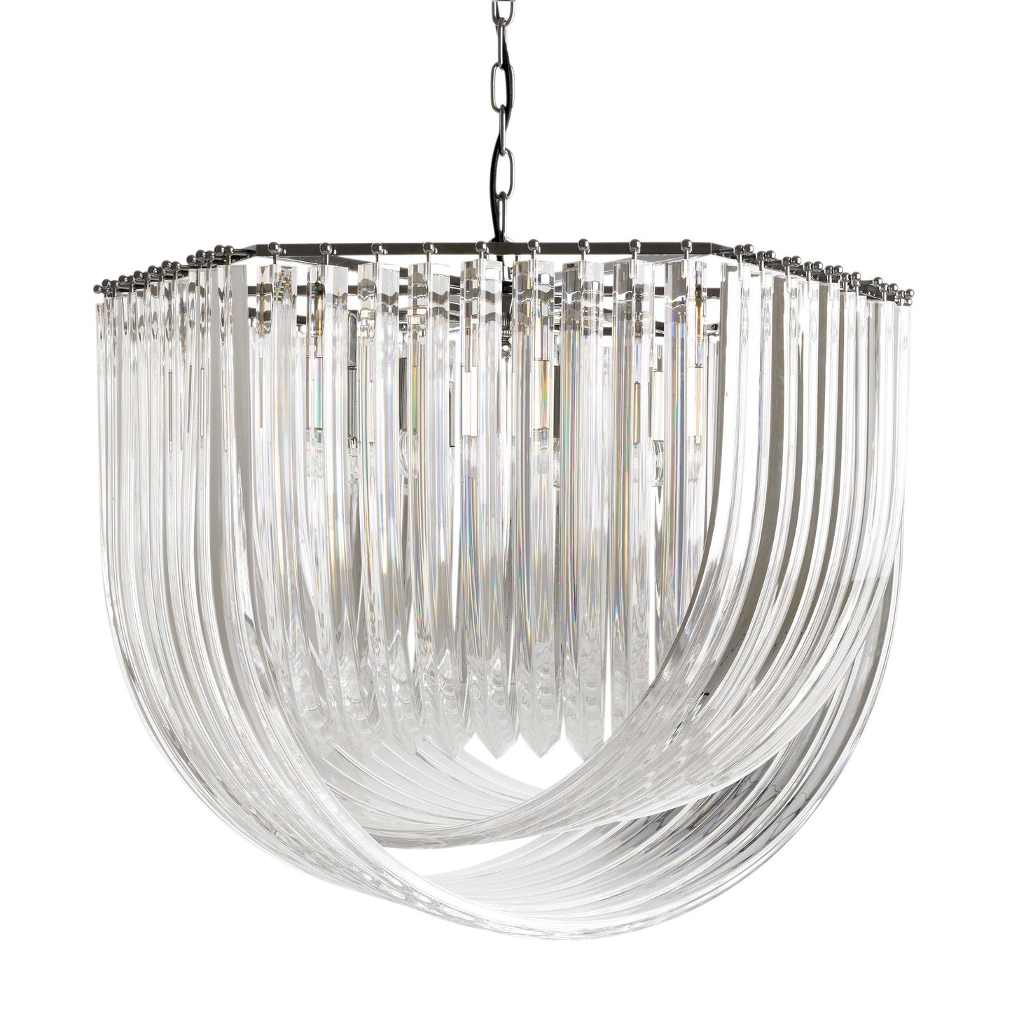 Hyères Modern Chandelier - [Nickel]