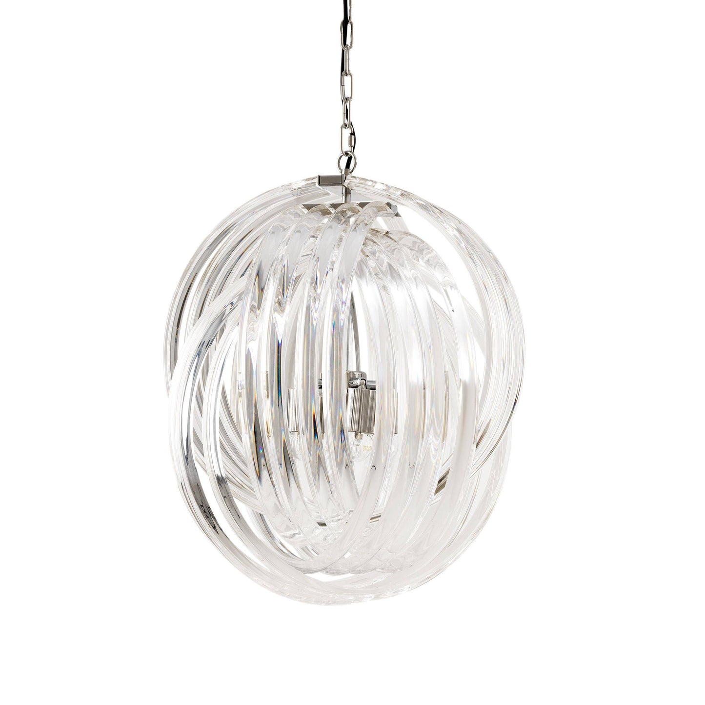 Marco Polo M Modern Chandelier - [Nickel]