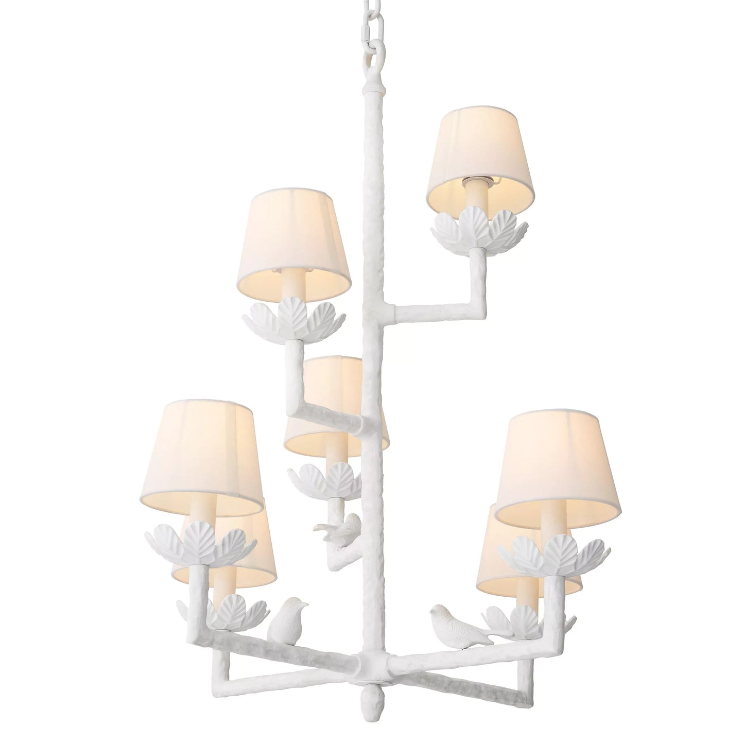 Nature Modern Chandelier - [Matte White Finish]