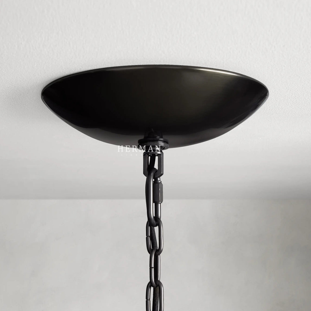 Amor 5-Tier Glass Ghiaccio Round Chandelier 48"