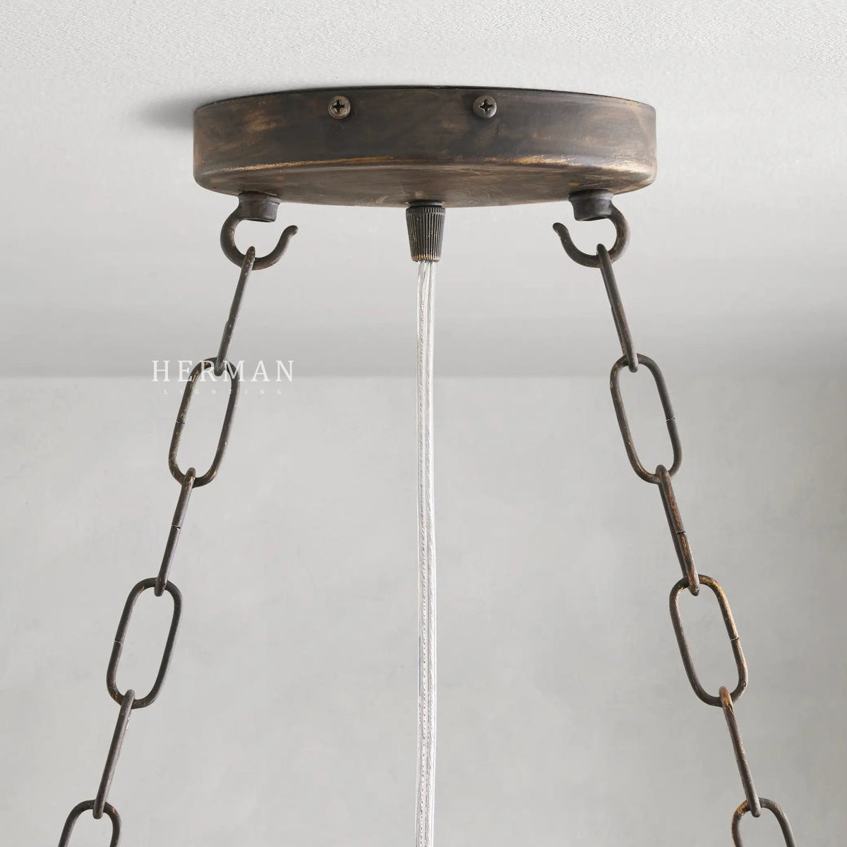 Fiore Colored Linear Chandelier 51" 68"