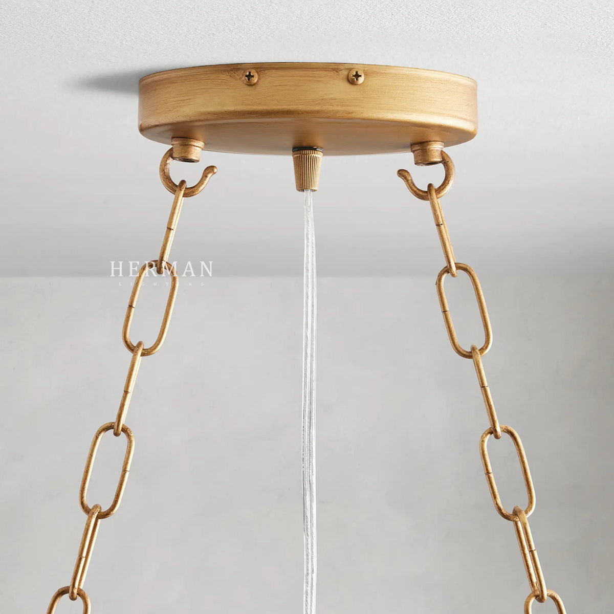 Fiore Colored Oval Chandelier 62" 74"