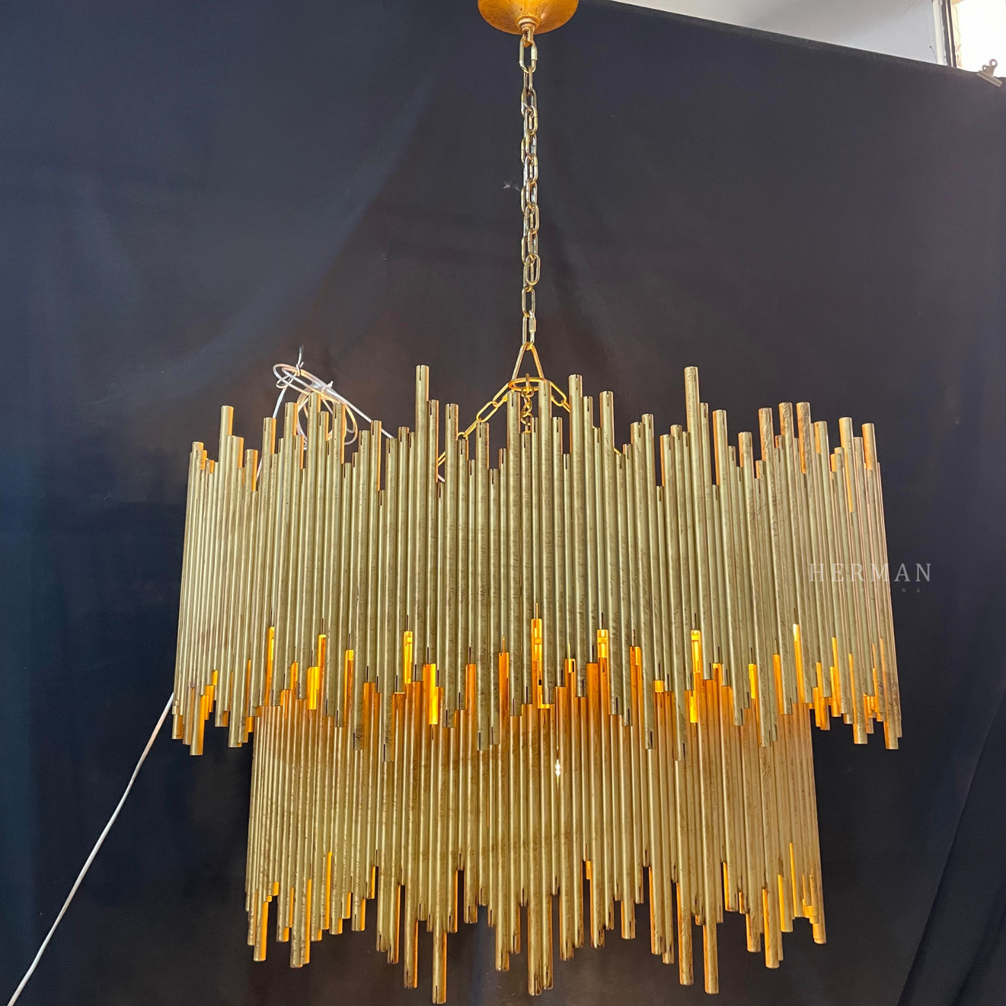 Althely 8 Lights  2-Tier Chandelier