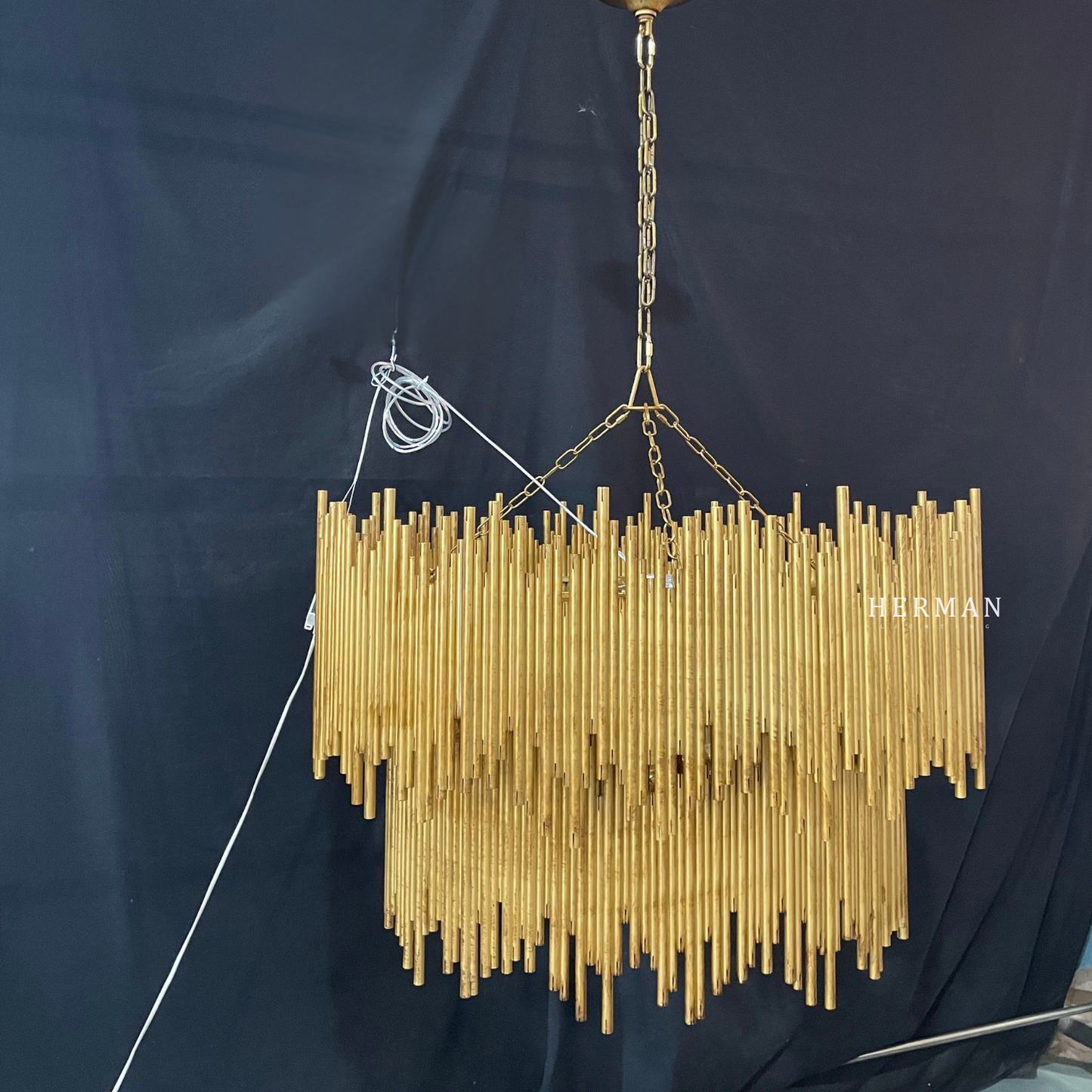 Althely 8 Lights  2-Tier Chandelier