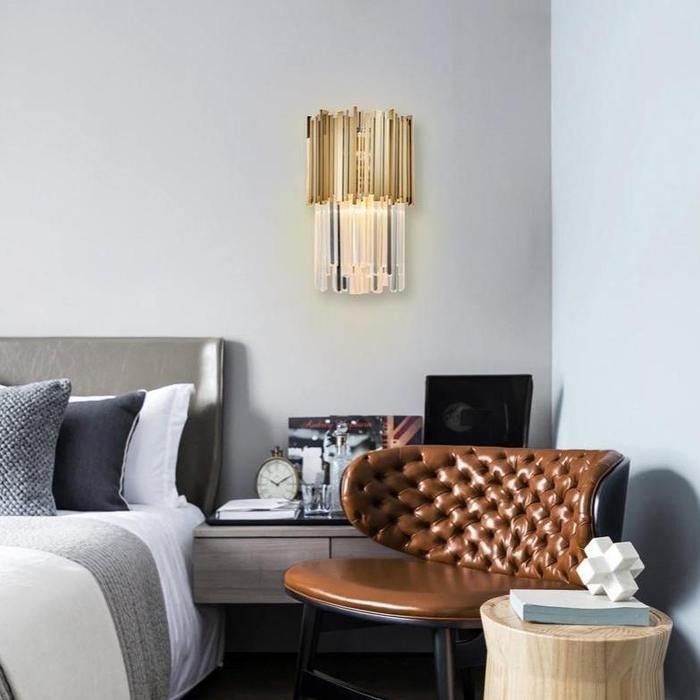 Enoch Crystal Grand Wall Sconce