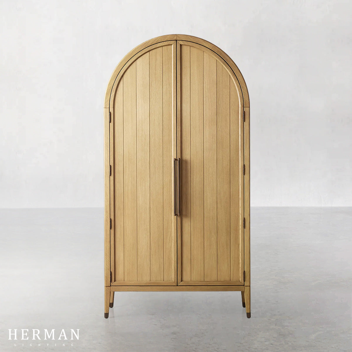 Hattie Accent Cabinet in Oak 36"W 46"W