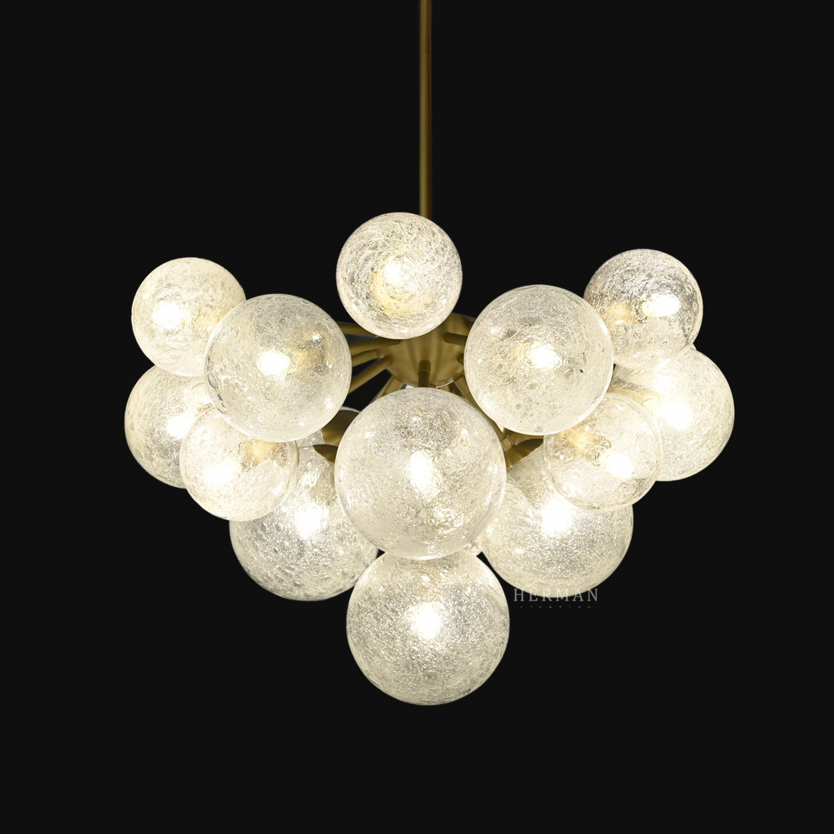 Bubble Mandoza Chandelier 27'' 35''
