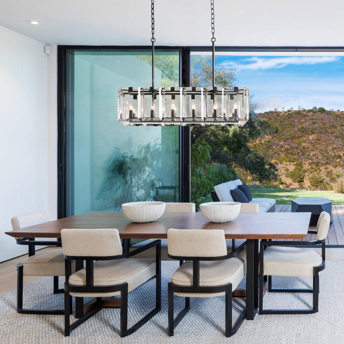 Salomon Rectangular Chandelier