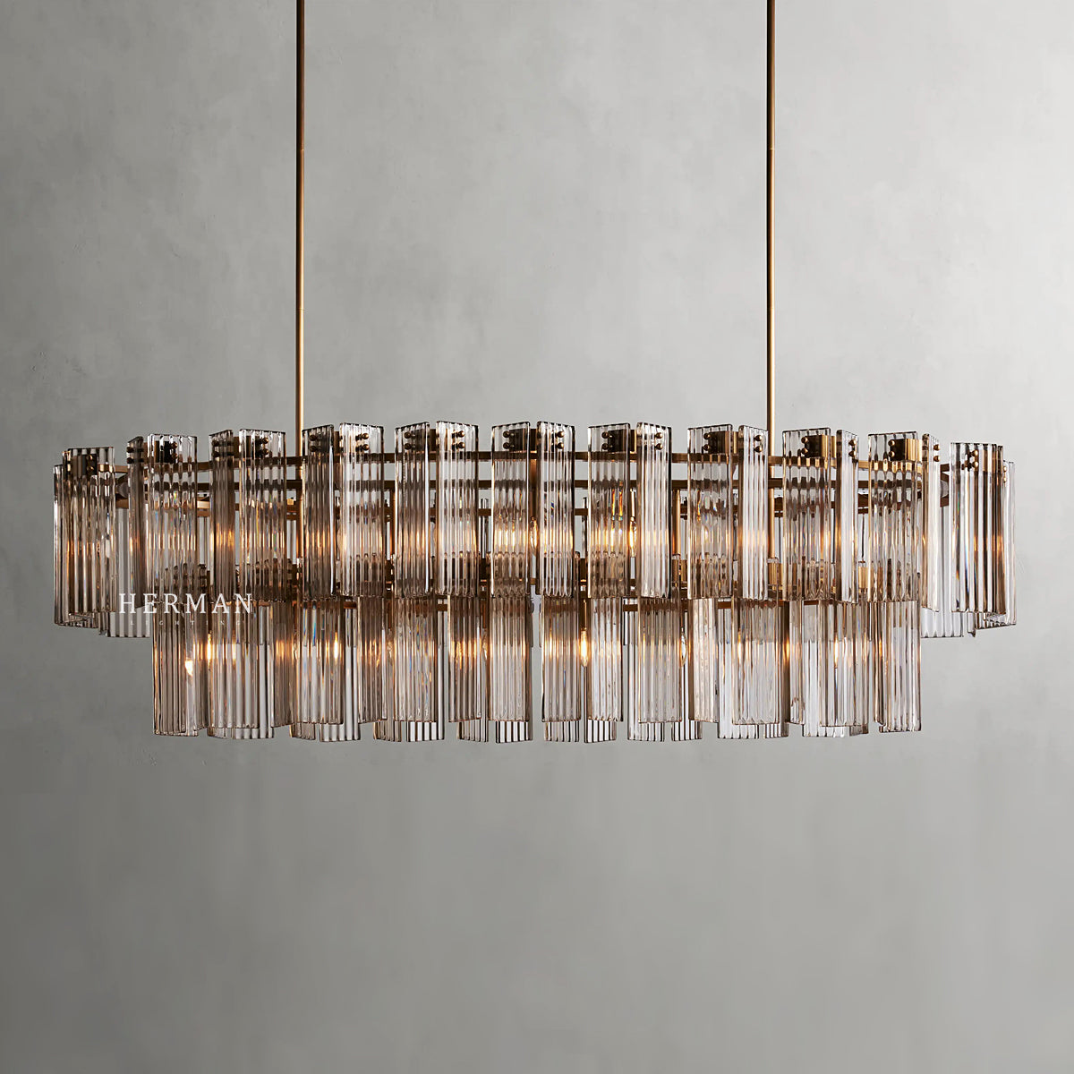 Delsie Oval 72" Chandelier