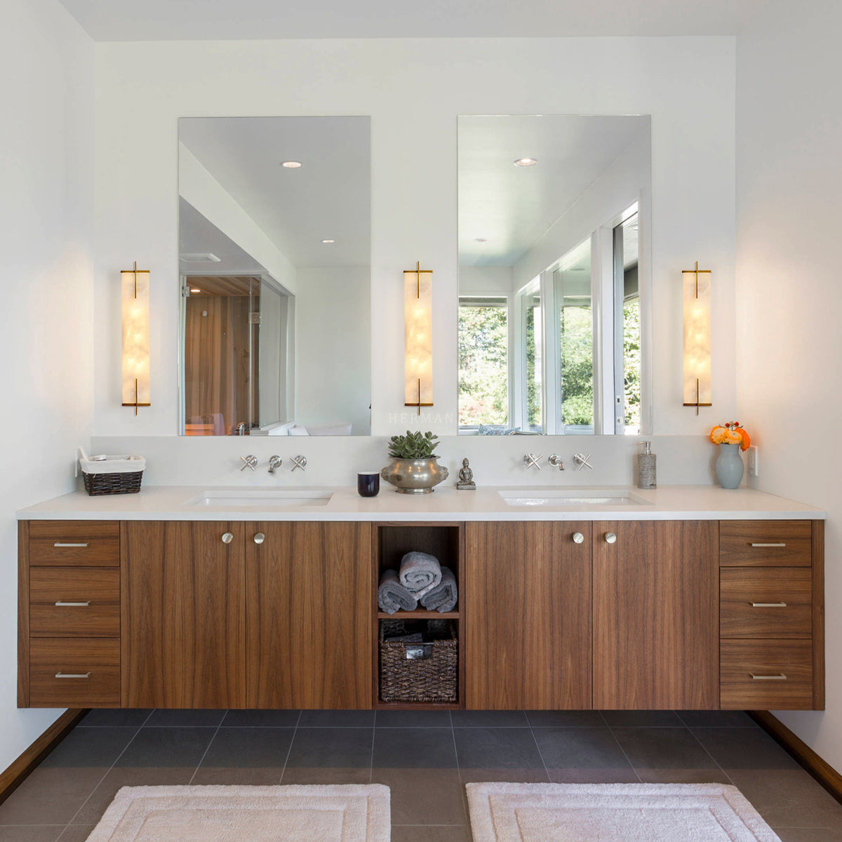 Beckett Alabaster Wall Sconce