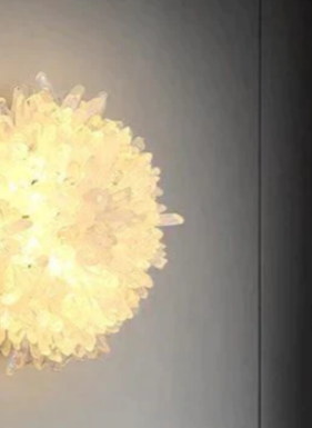 Primary Crystal  Wall Sconce