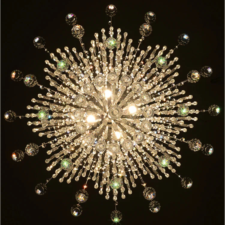 Modern Chandelier lighting low ceiling beads chain luxury lighting k9 crystal chandelier for hotel ETL82103