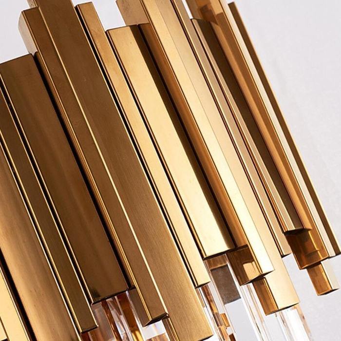 Enoch Three Tier Crystal Wall Sconce