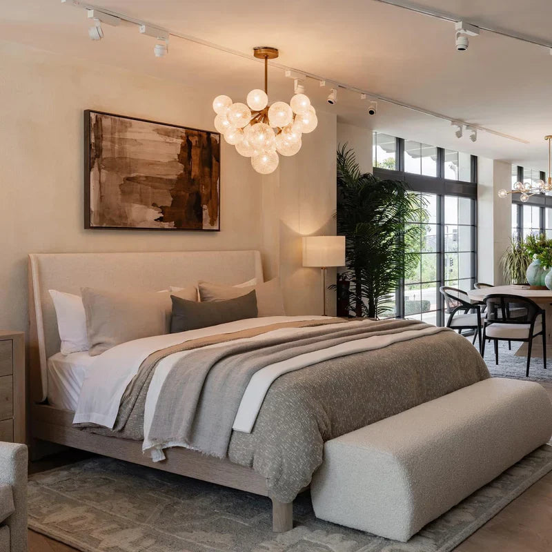 Bubble Mandoza Chandelier 27'' 35''