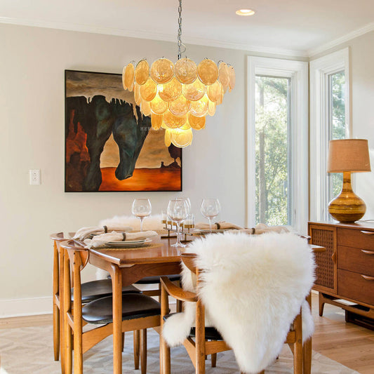 Murano Chandelier 57 Gold