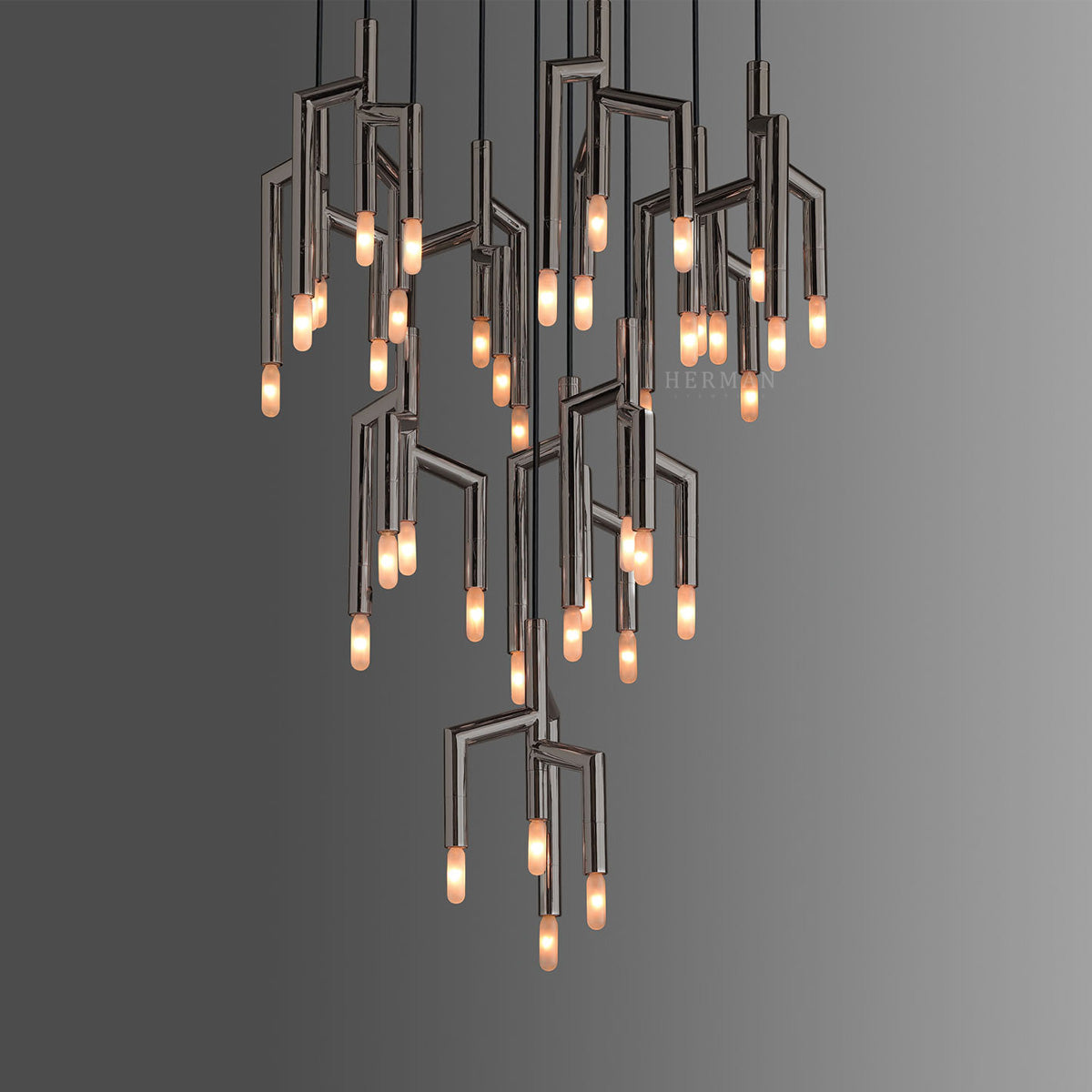 Ranti 10 Light Circular Chandelier