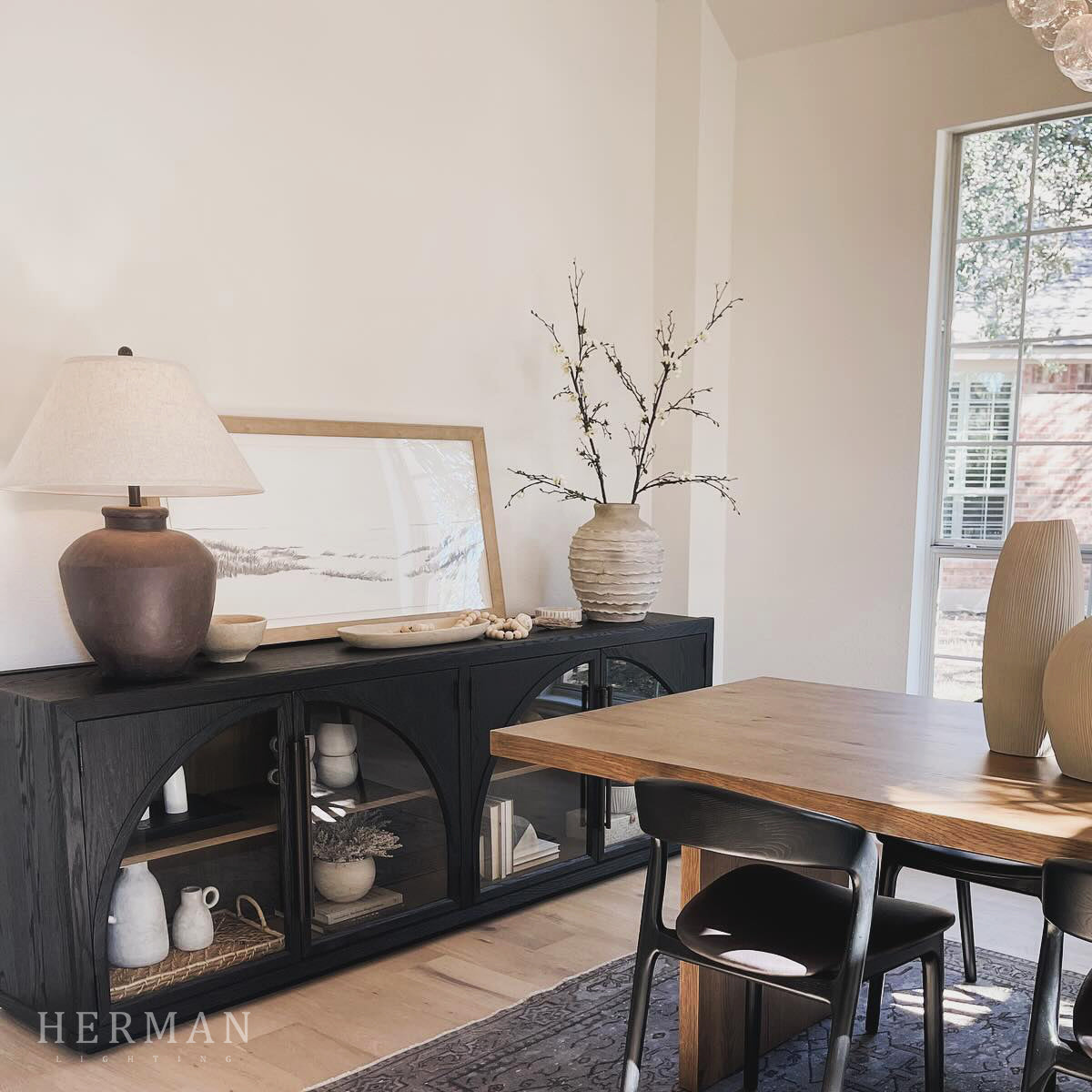 Hattie Sideboard in Oak 70"W 90"W