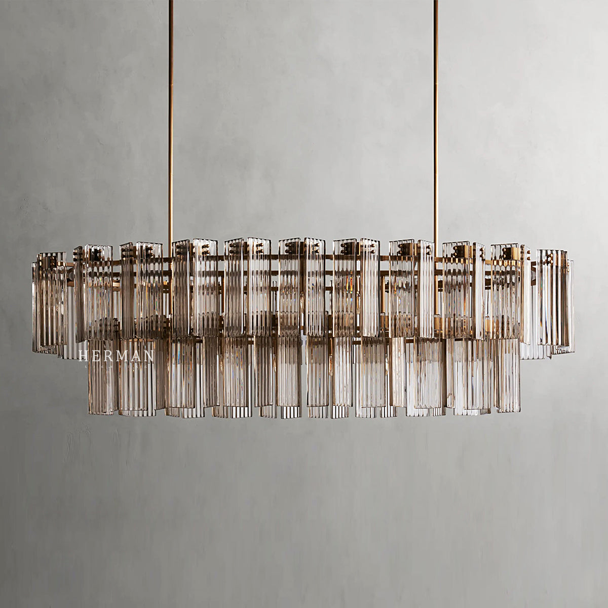 Delsie Oval 72" Chandelier