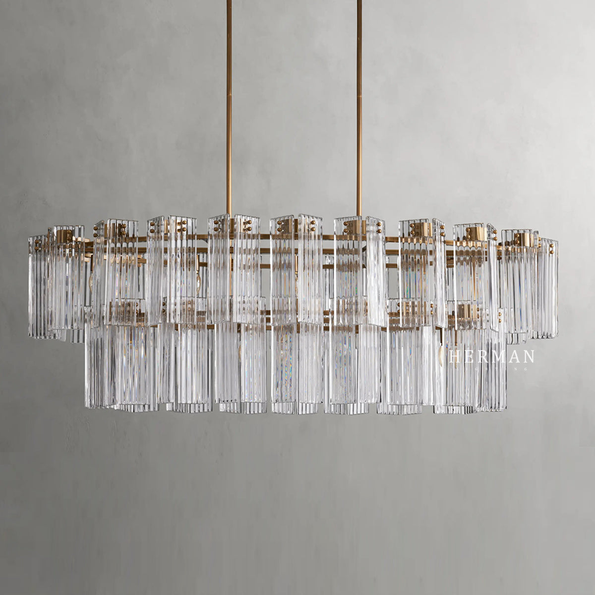 Delsie Oval 63" Chandelier