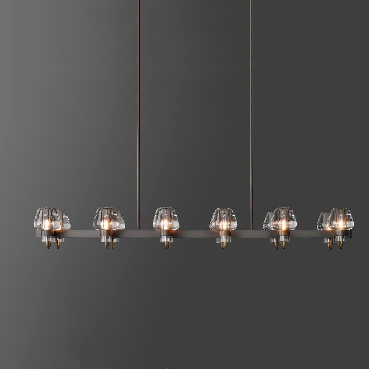 Letitia Linear Crystal  Chandelier
