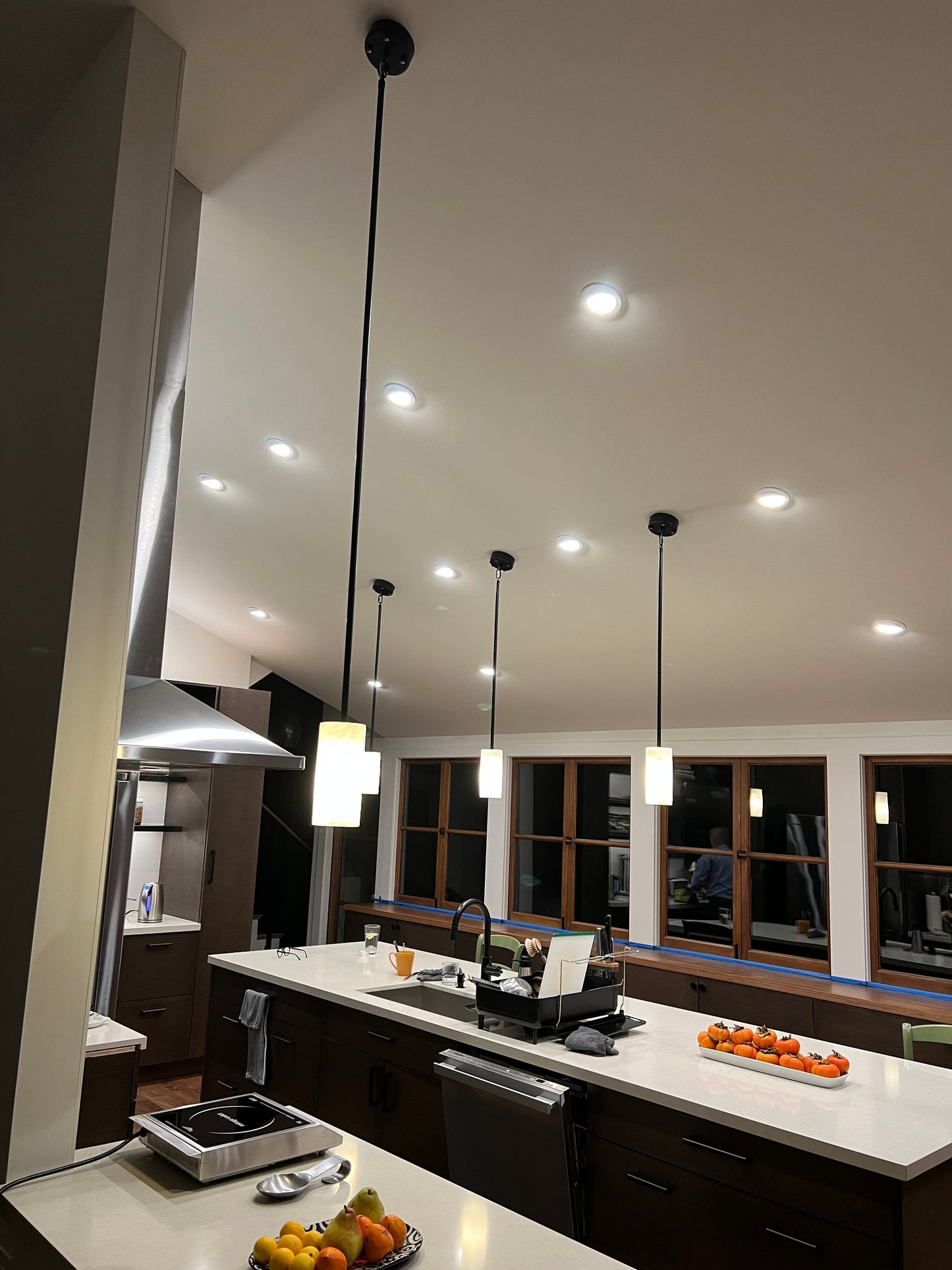 Hand Carved Alabaster Pendent