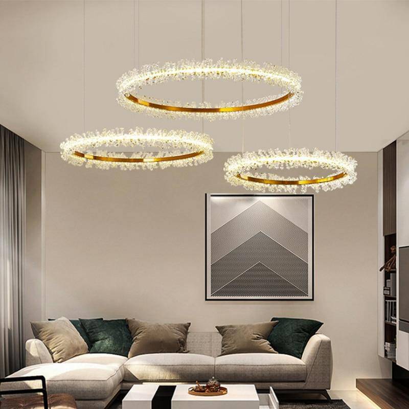 Capri 3-Piece Crystal Chandelier