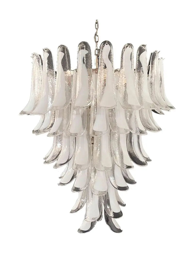 Murano Chandelier – 75 petals – Transparent