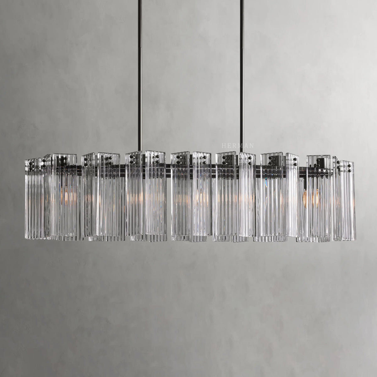 Delsie Oval 51" Chandelier