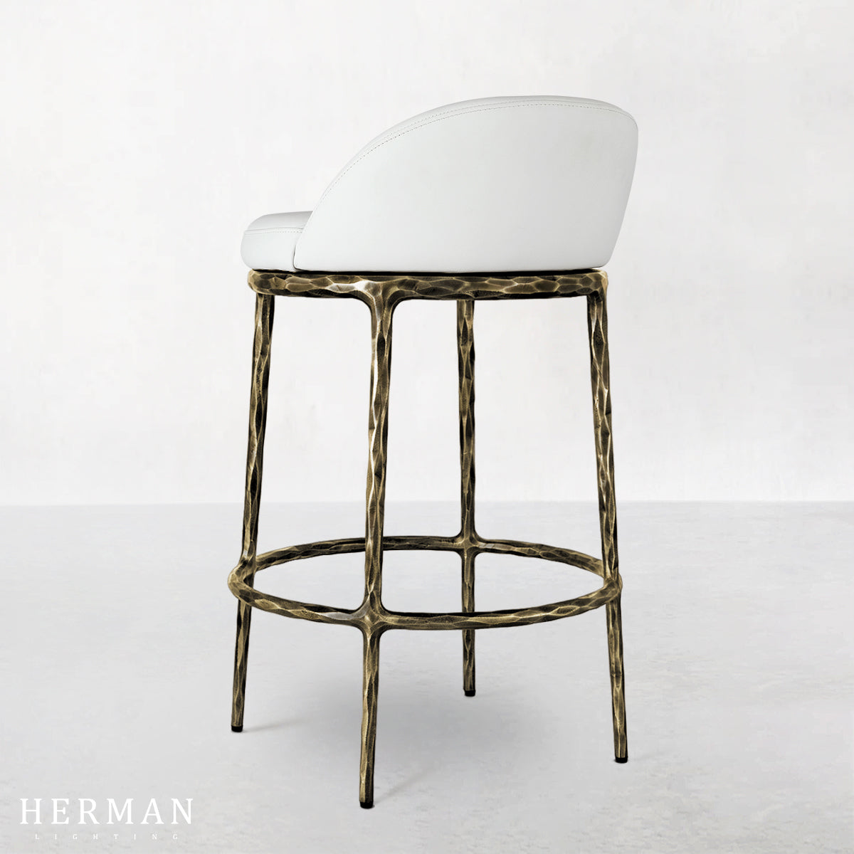Thaddeus Bar Swivel Counter Stool