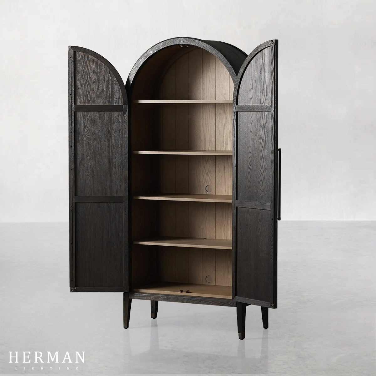 Hattie Accent Cabinet in Oak 36"W 46"W