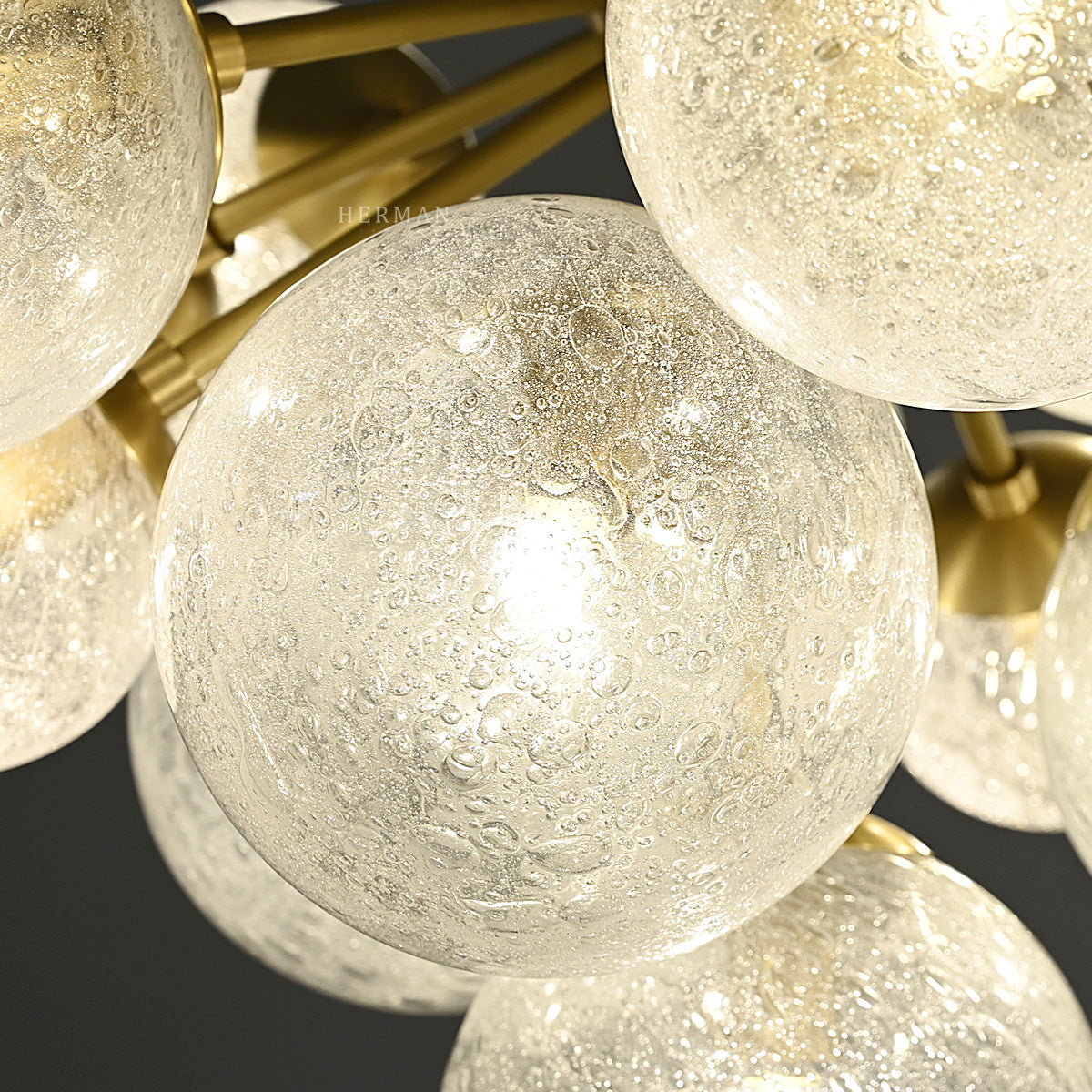 Bubble Mandoza Chandelier 27'' 35''