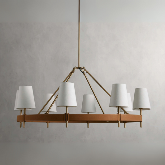 Hastings 8-Light Halo Chandelier