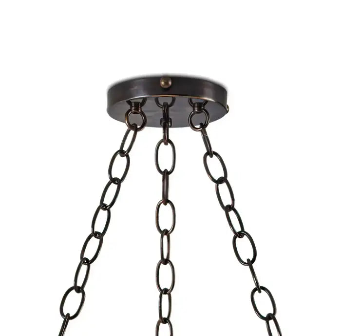 Large 'Atlas' Alabaster Suspension Lamp by Denis de la Mesiere