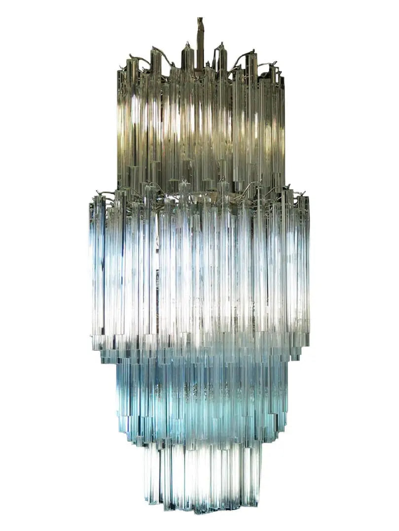 Murano Chandelier – 242 prisms – Transparent