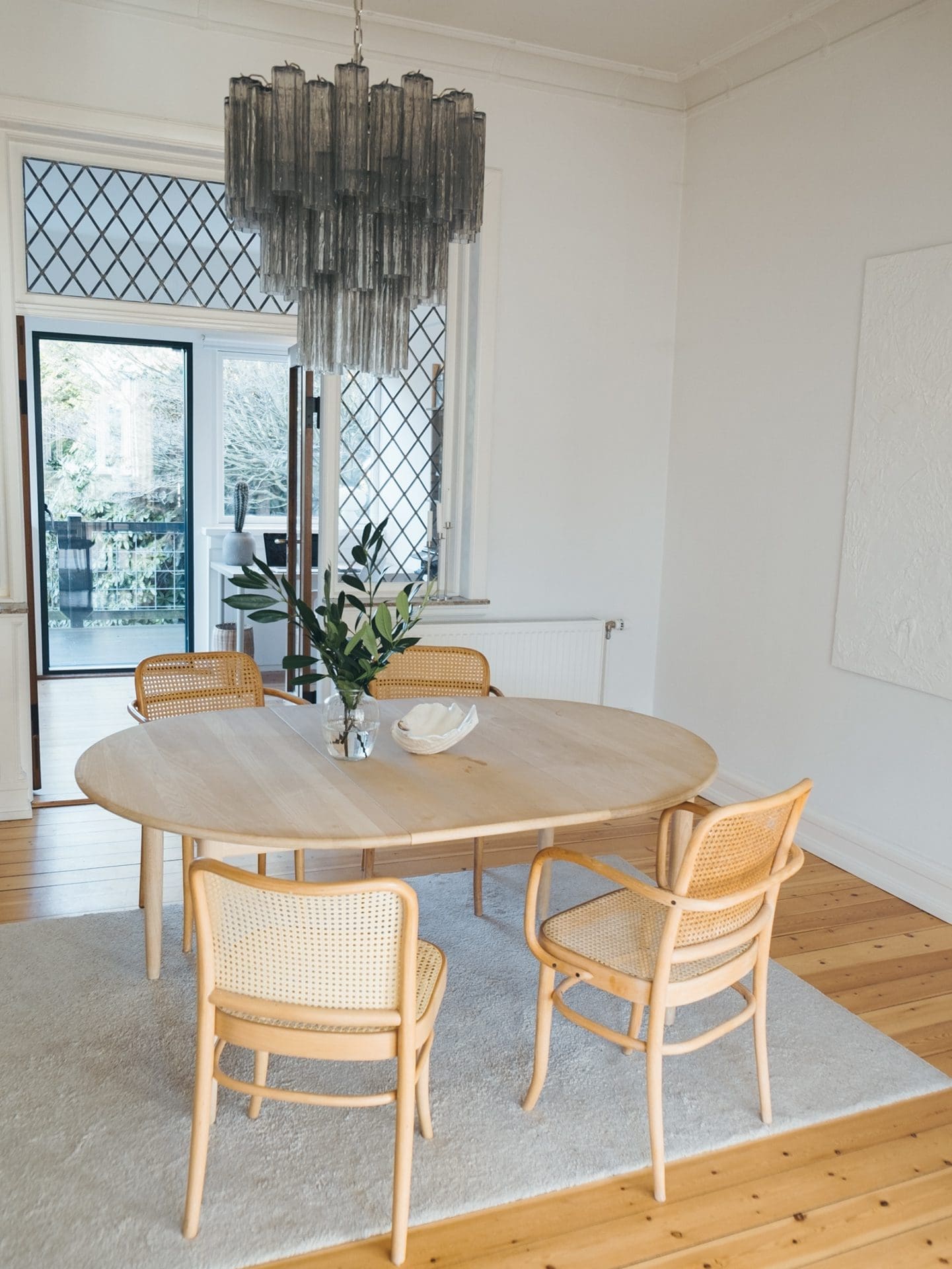 Murano Chandelier – 48 tubes – Smoked