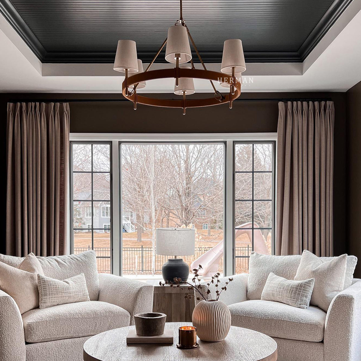 Hastings 6-Light Halo Chandelier