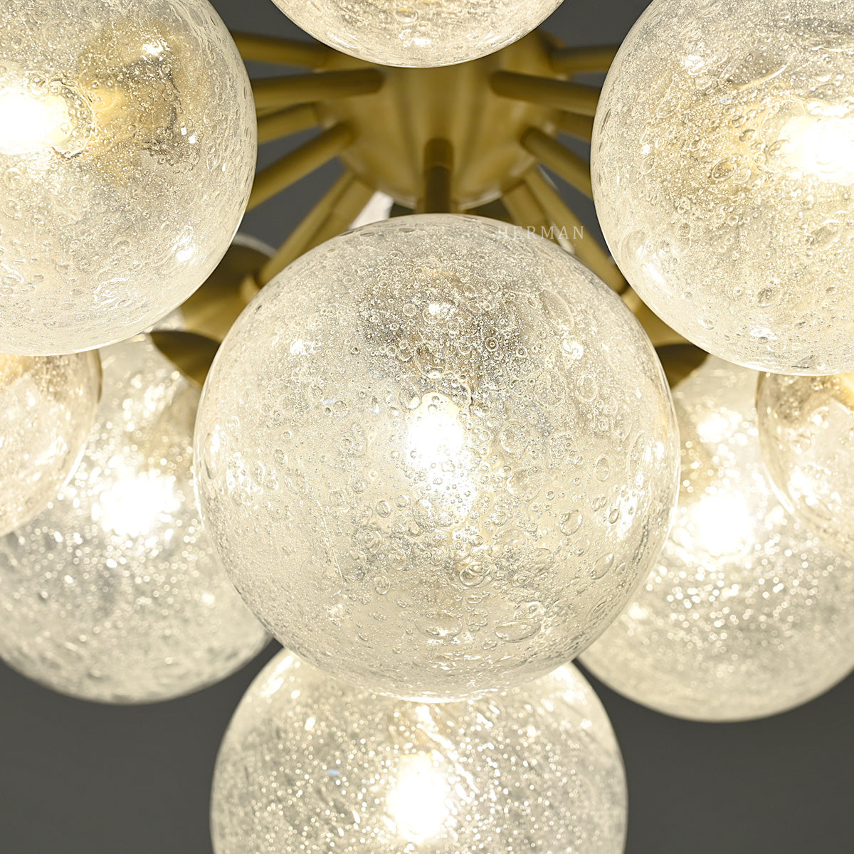 Bubble Mandoza Chandelier 27'' 35''