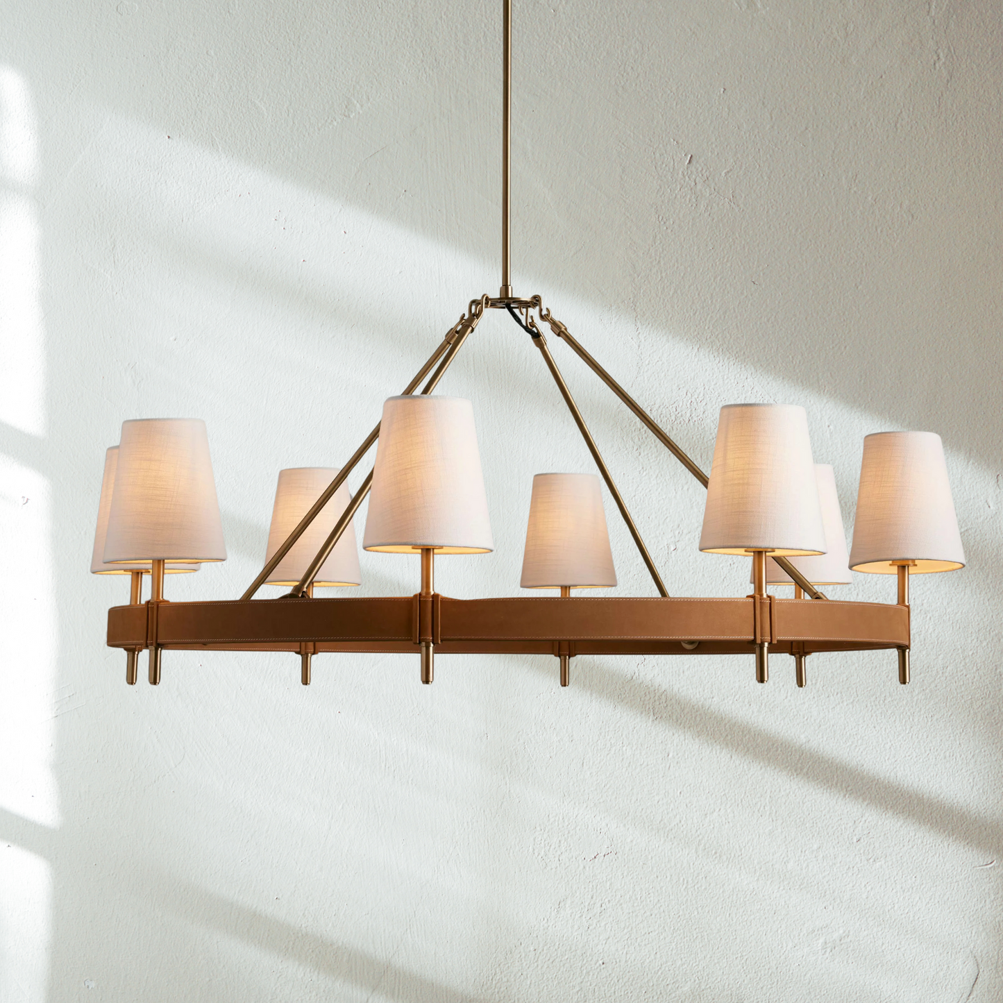 Hastings 8-Light Halo Chandelier