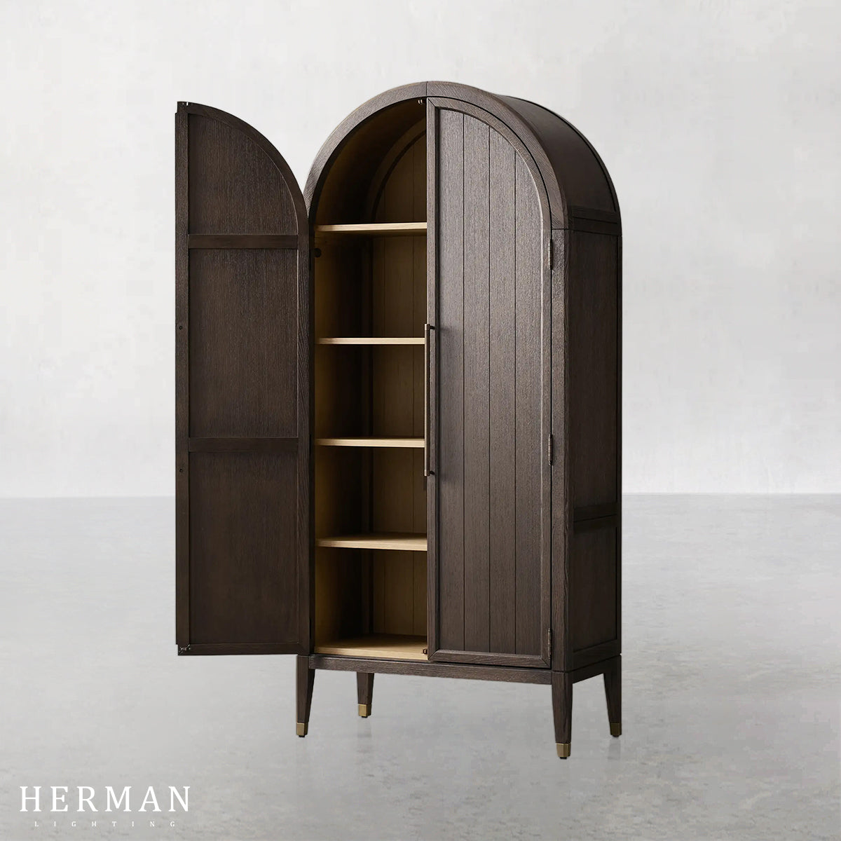 Hattie Accent Cabinet in Oak 36"W 46"W