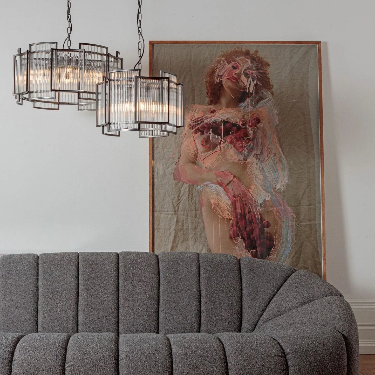 Small Monte Carlo Chandelier 18.9"