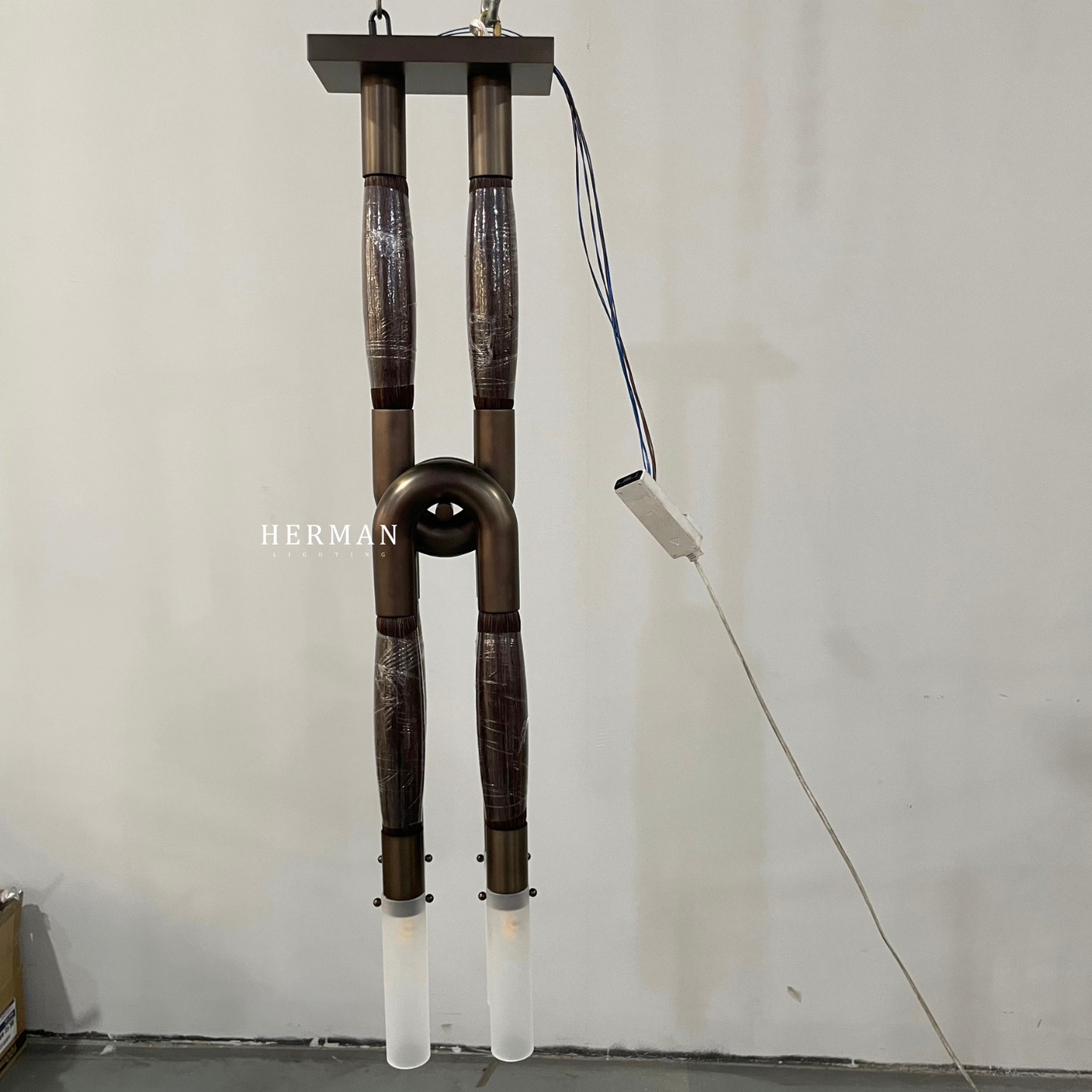 Heritage Horsehair 4-Light Pendant