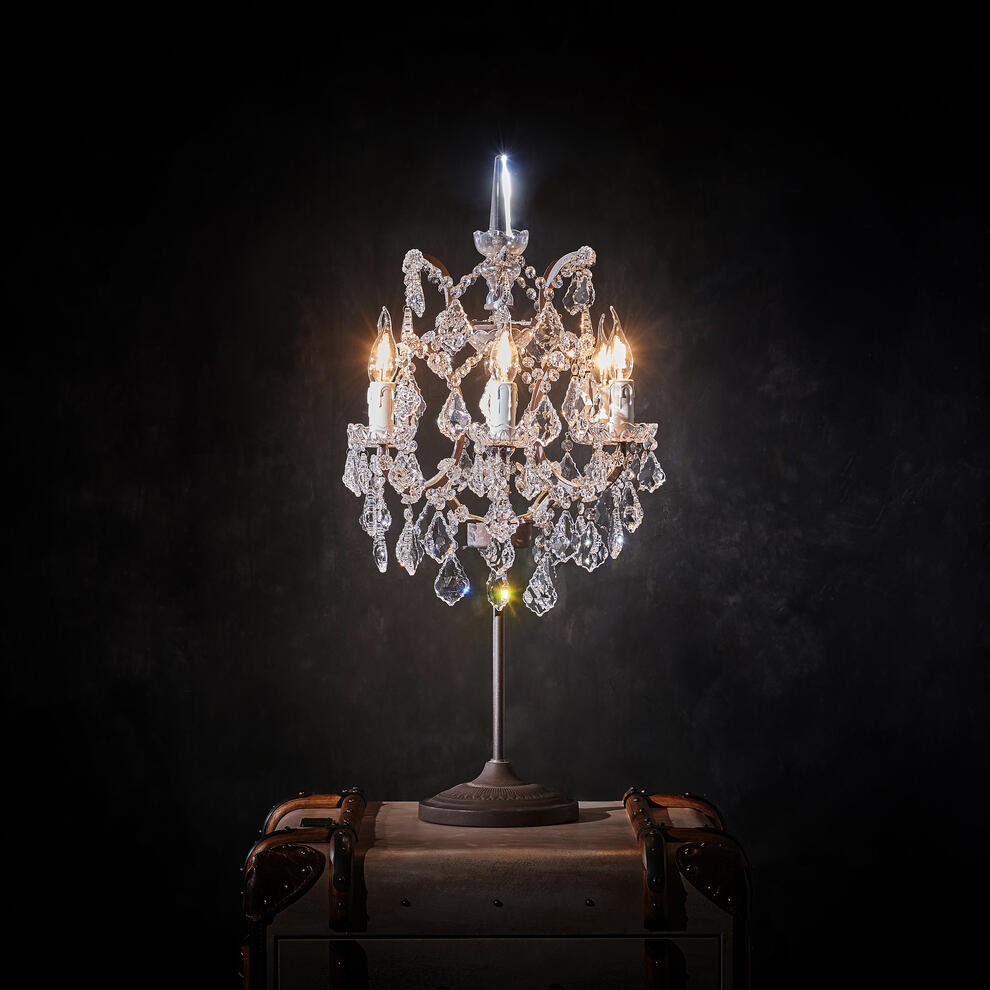 Crystal Table Lamp