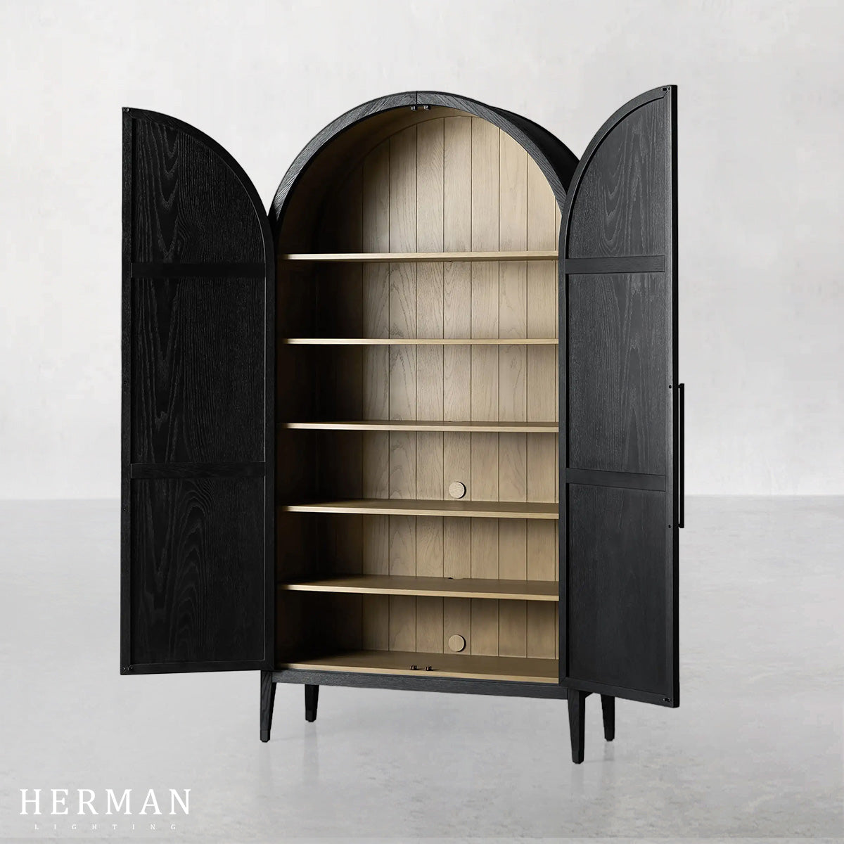 Hattie Accent Cabinet in Oak 36"W 46"W