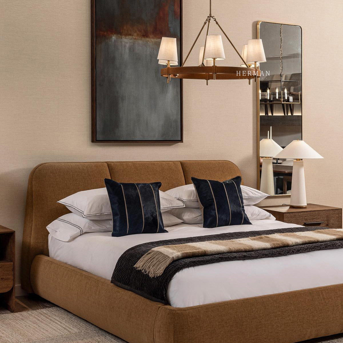 Hastings 6-Light Halo Chandelier