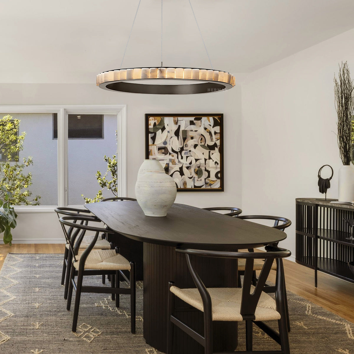 Avalon Alabaster Chandelier