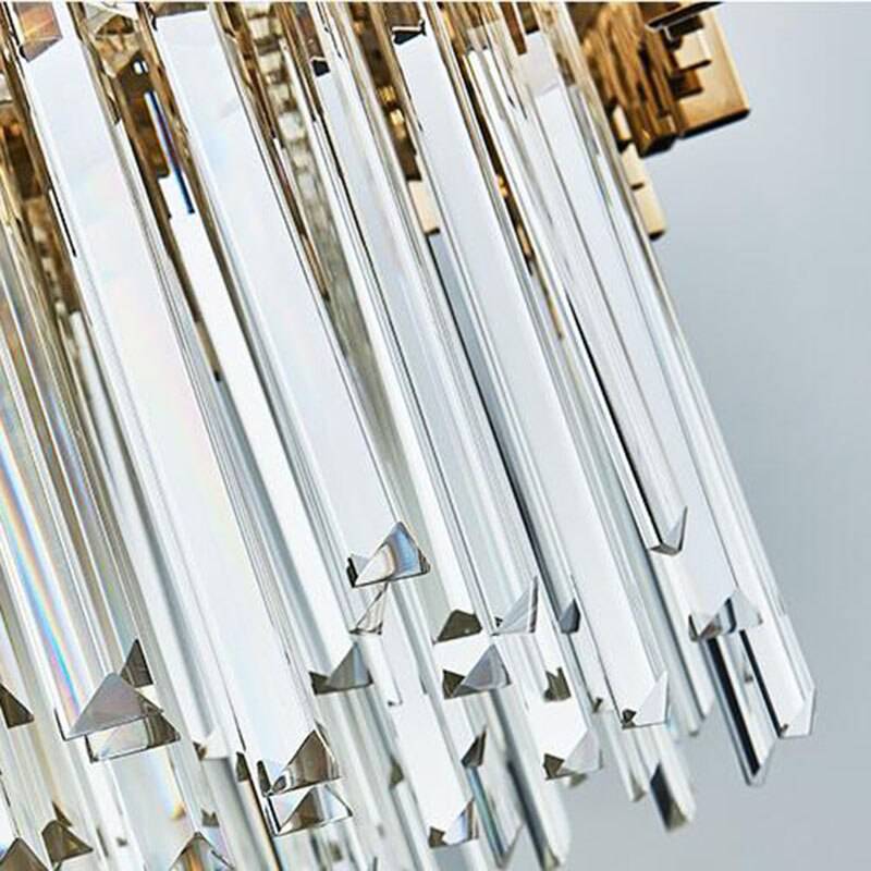 Giovanni Crystal Wall Sconce 18"H