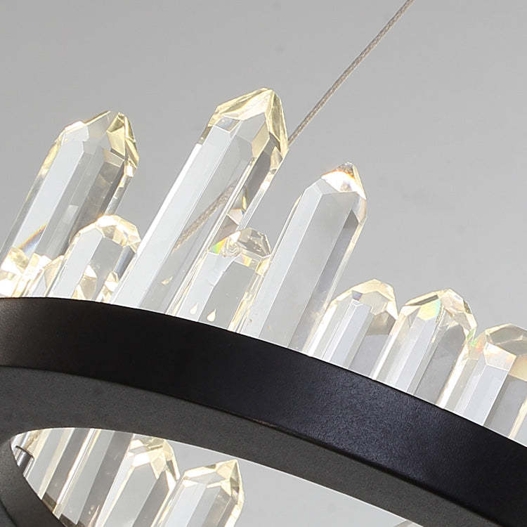 Lydia Crystal Ring Chandelier
