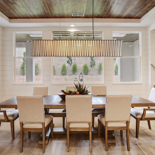 Junet Rectangular Chandelier 49"W 60"W