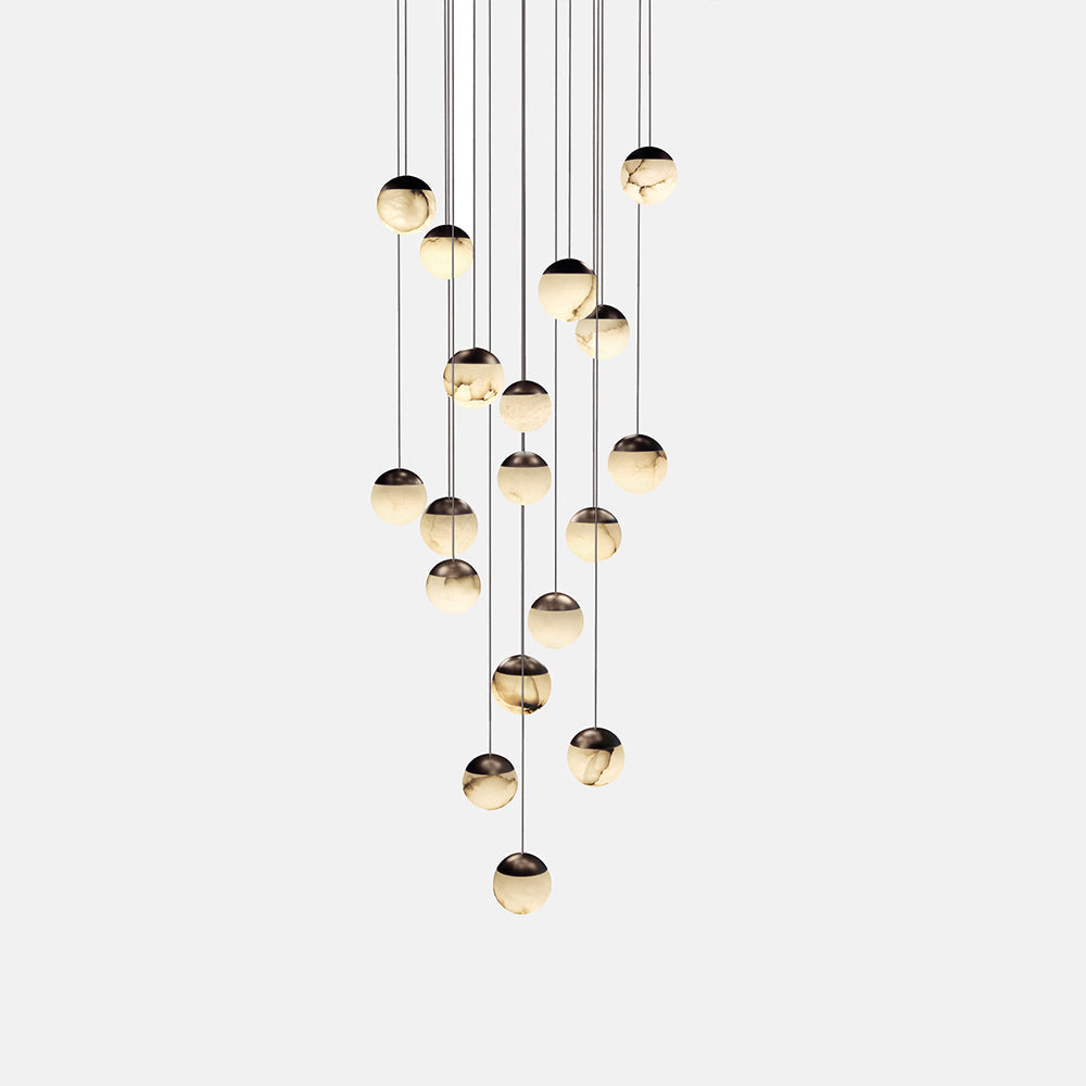 Calli 18 alabaster pendant