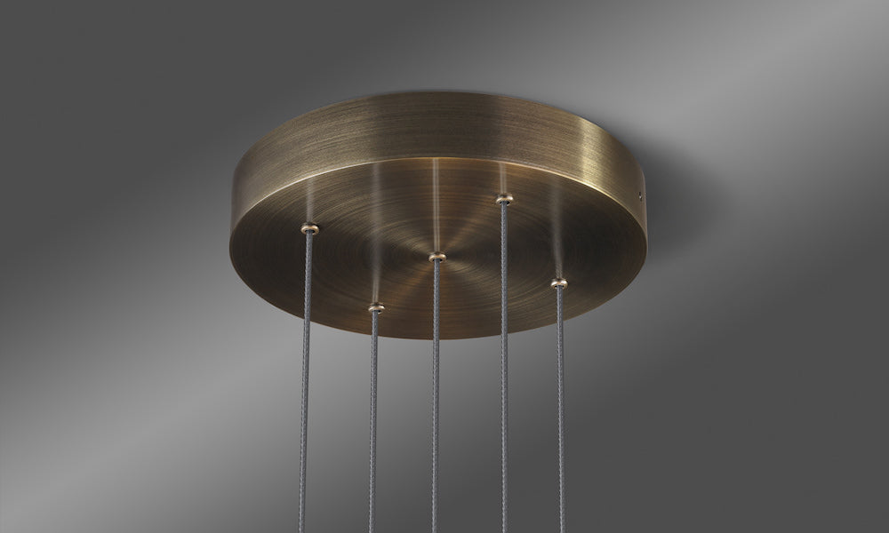 Calli 5 alabaster pendant